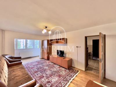 Apartament 2 camere, decomandat, 56mp, 2 balcoane, zona Zorilor 