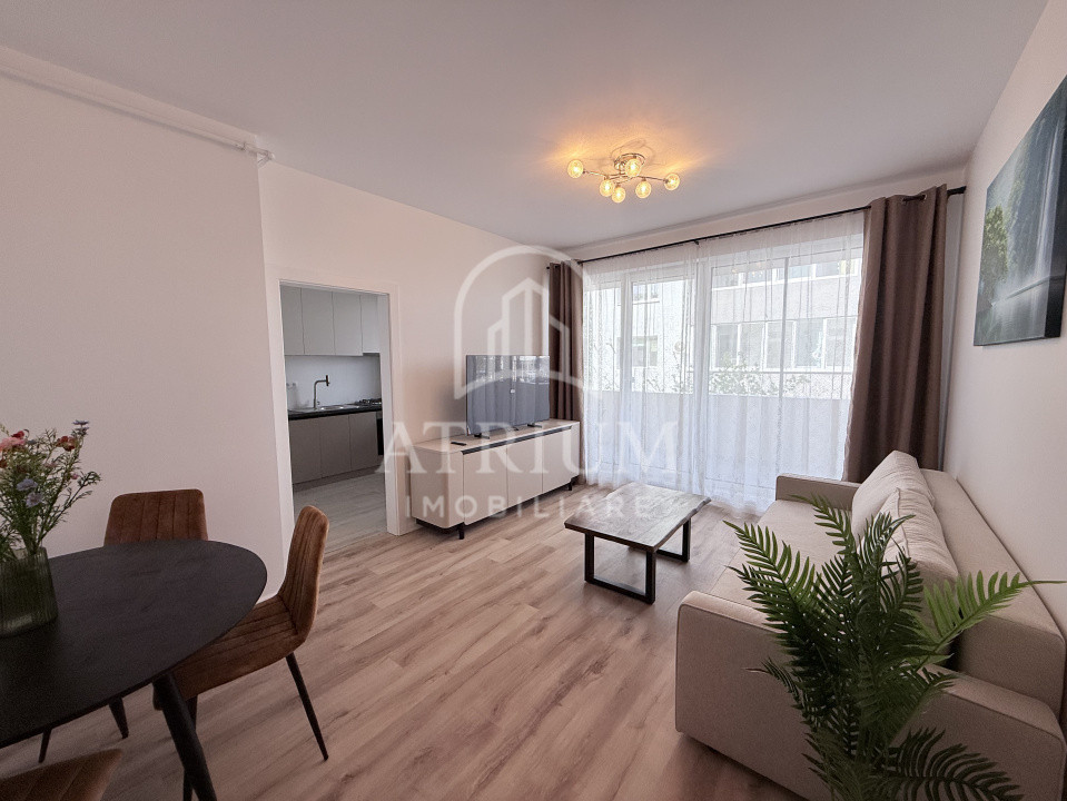Apartament 2 camere la cheie, terasa, parcare subterana, zona Cetatii