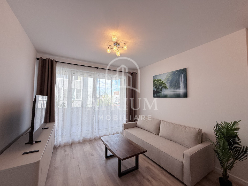 Apartament 2 camere la cheie, terasa, parcare subterana, zona Cetatii