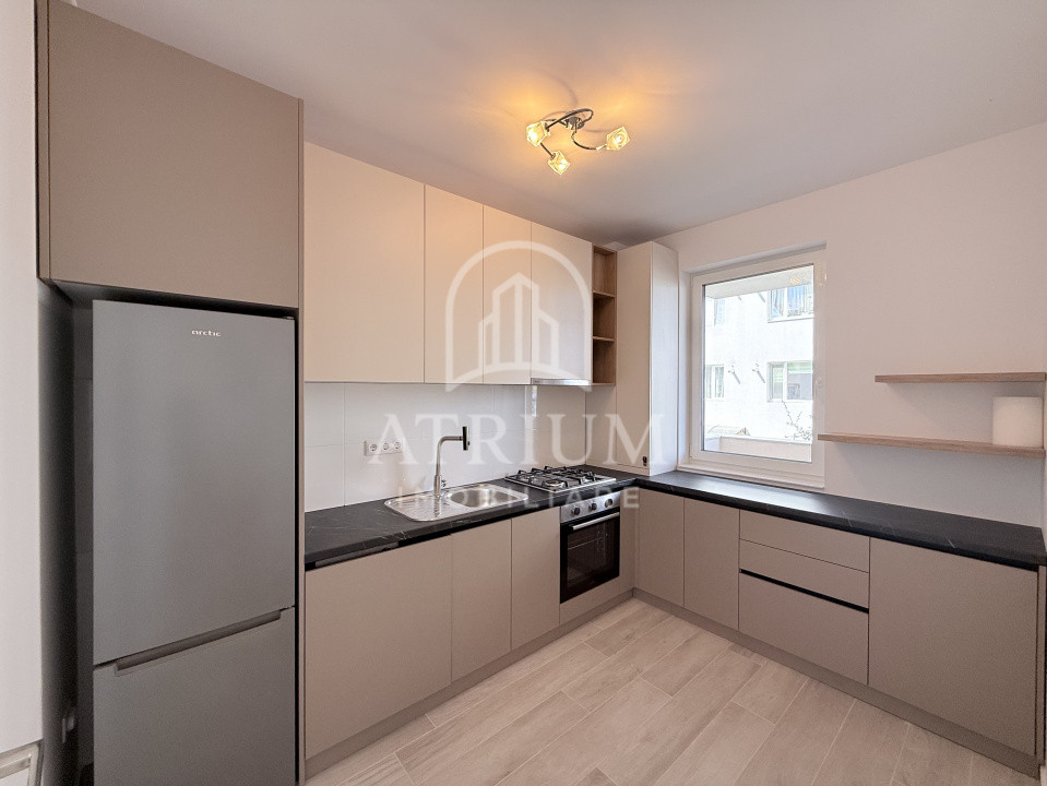 Apartament 2 camere la cheie, terasa, parcare subterana, zona Cetatii