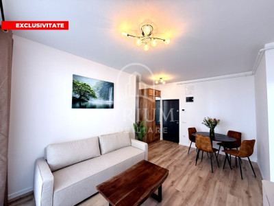 PET-FRIENDLY! Apartament 2 camere la cheie, terasa, parcare subterana, Cetatii