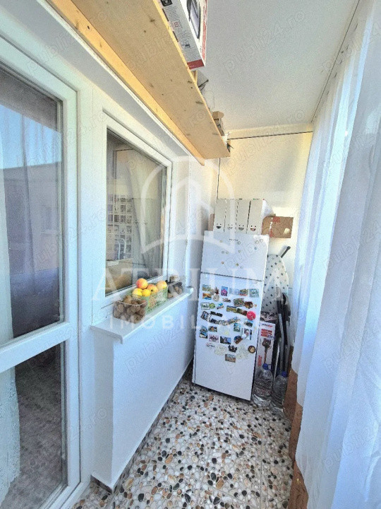 Garsoniera 2 camere, decomandat, 23mp, balcon, zona Marasti 