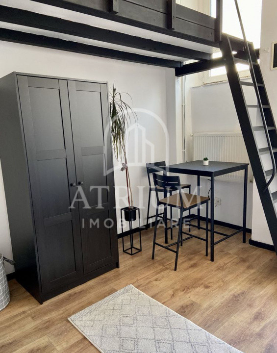 Garsonieră la cheie, 20 mp utili + loft, zona Ultracentrală 