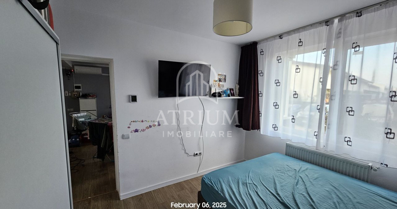 Apartament 3 camere, 61 mp utili cu 9 mp balcon, zona Floresti Sesul de Sus