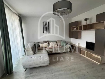 Apartament 2 camere, semidecomandat, 42mp, Logie, zona Intre lacuri 