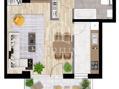 Apartament de vânzare, zona Intre Lacuri