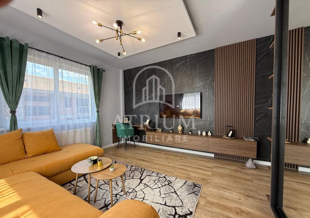 Apartament 2 camere decomandate, 58 mp utili, zona Floresti Teilor