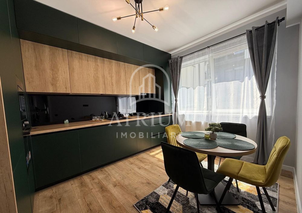 Apartament 2 camere decomandate, 58 mp utili, zona Floresti Teilor