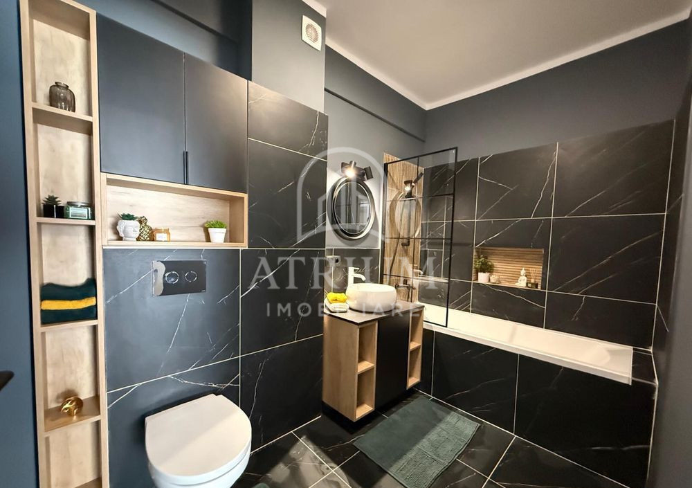 Apartament 2 camere decomandate, 58 mp utili, zona Floresti Teilor