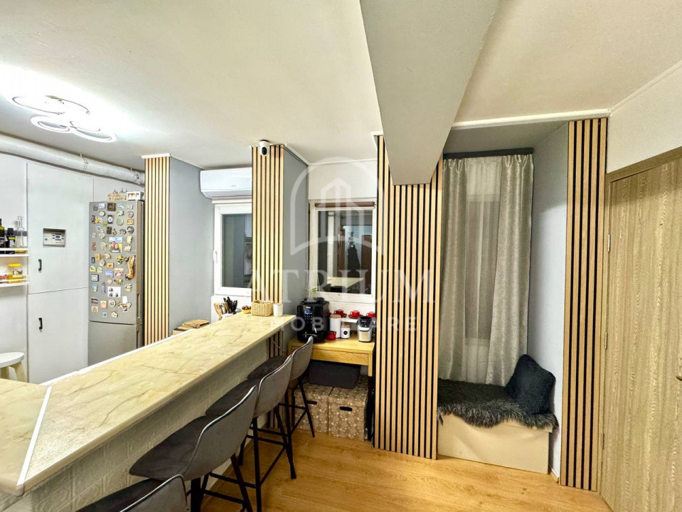 Apartament 2 camere semidecomandate suprafata de 33 mp Calea  Floresti 