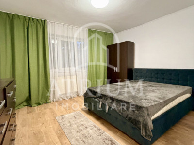 Apartament 43 mp utlili, parter inalt, zona Bucium, Mănăstur