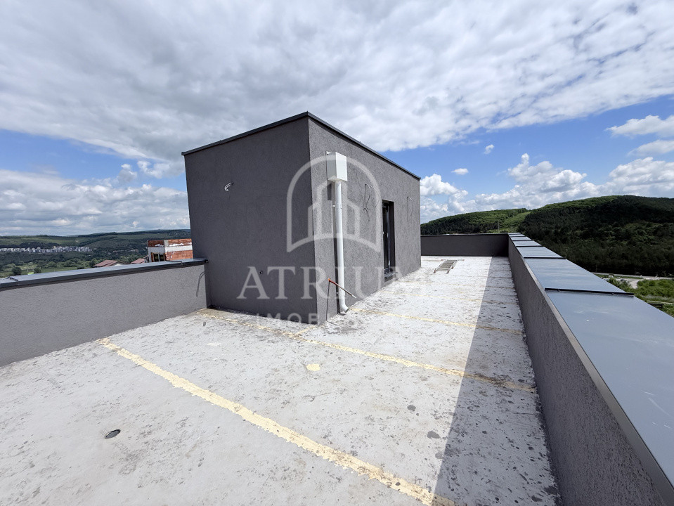 Casa tip duplex, 203 mp utili cu 63 mp terasa, 190 mp teren liber, Vivo Floresti