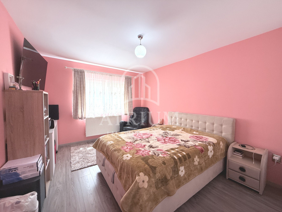 Apartament 3 camere la cheie, 58,5 mp utili cu balcon 7 mp, Floresti Stejarului