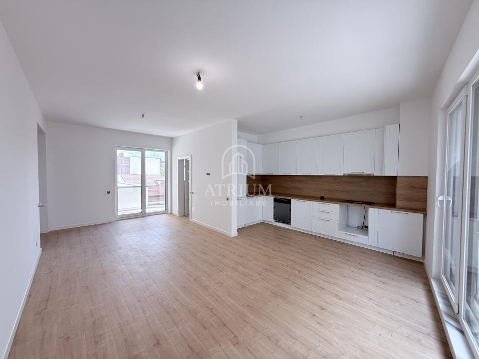 Apartament 2 camere bloc nou, mp 55,2 utili cu 9,19 balcon, zona Centrala 