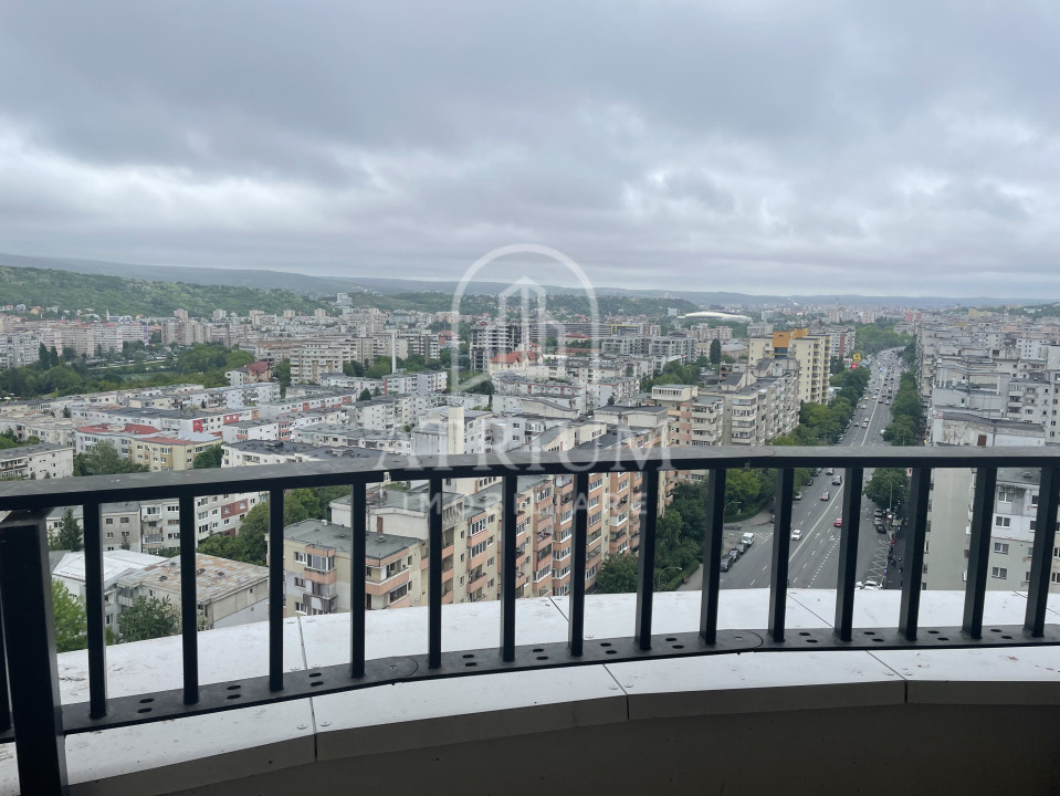 Apartament tip studio cu o camera, 45 mp utili cu 6 balcon, West City Tower