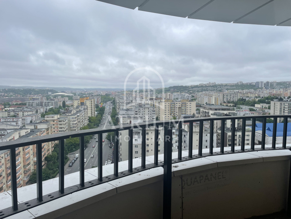 Apartament tip studio cu o camera, 45 mp utili cu 6 balcon, West City Tower